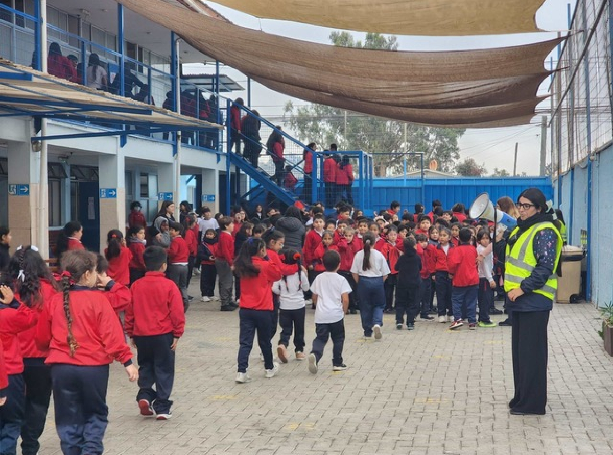 SIMULACRO DE SISMO REGIÓN DE COQUIMBO